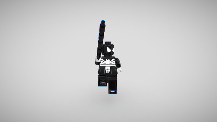Lego Spiderman 3D Model