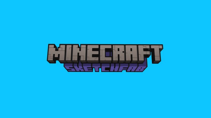 Minecraft Sketchfab 3D Model