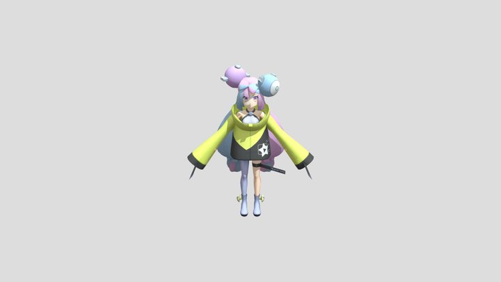 Iono Pokemon 3D Model