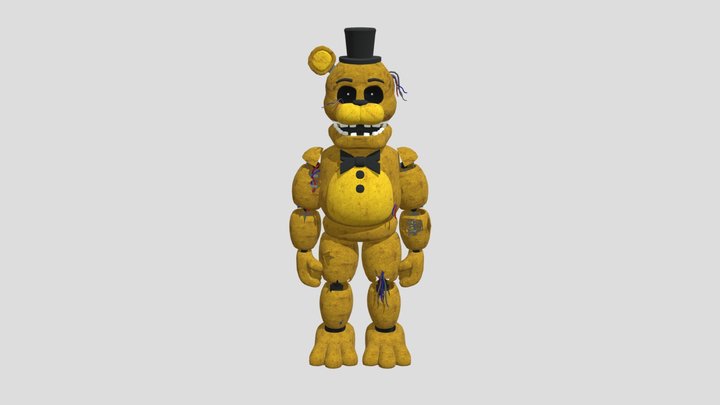 emodel golden 3D Model