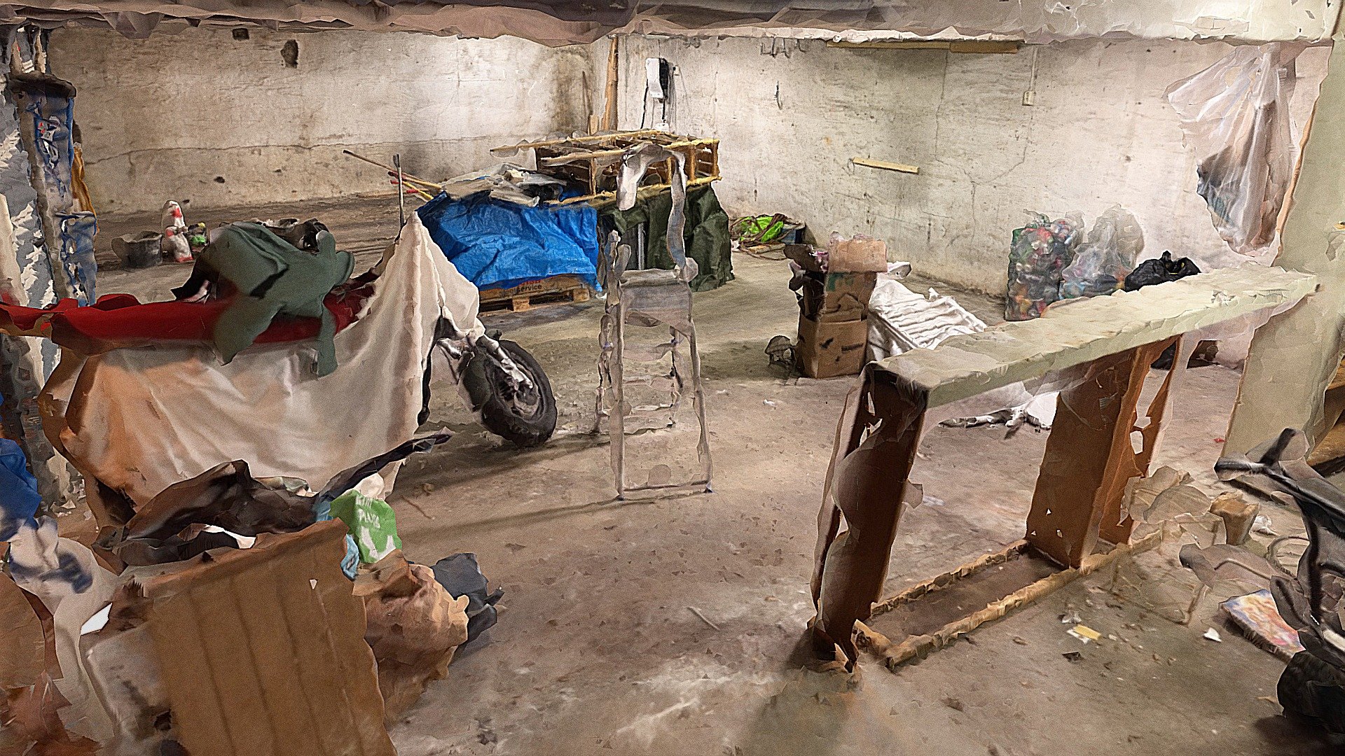 Photogrammetry of garage