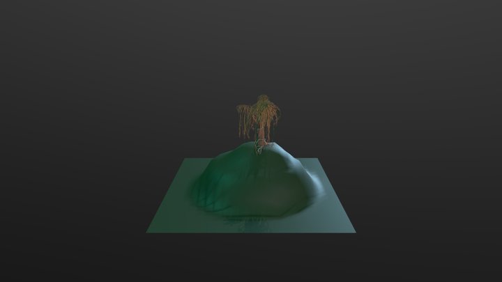 Stylized Willow (WIP) 3D Model