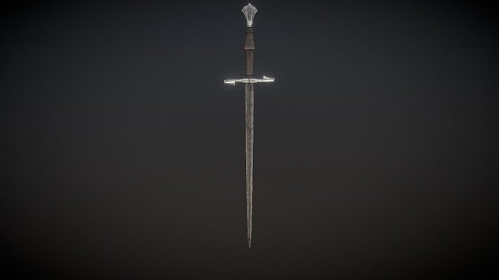 A double-edged blade 3D Model