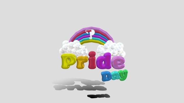 PRIDE DAY orbit 1 3D Model