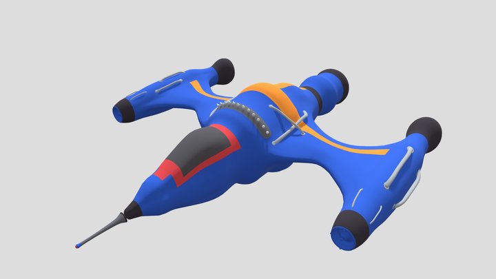 Spaceship (Global-Games-Jam-2021) 3D Model