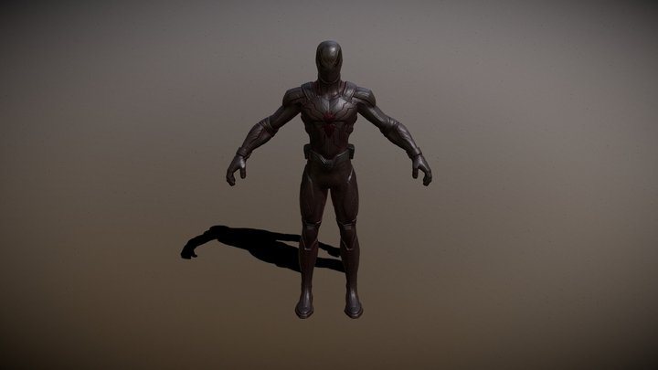 Spiderman Zero 3D Model