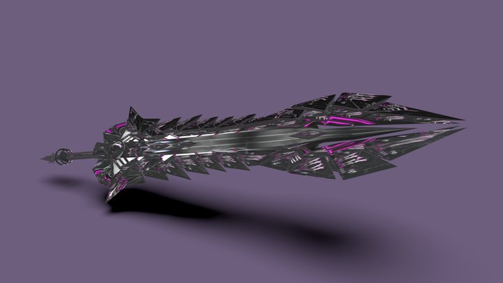 暗いとげ 3D Model