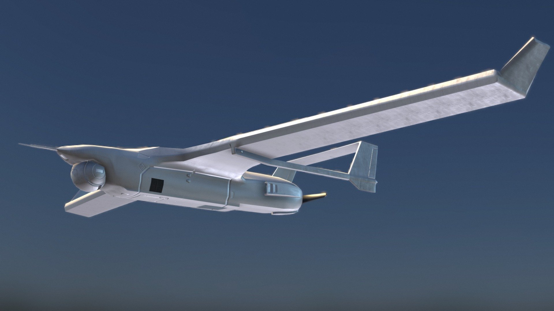 BlackJack UAS Drone 3D model by katygillie [2e61e69] Sketchfab