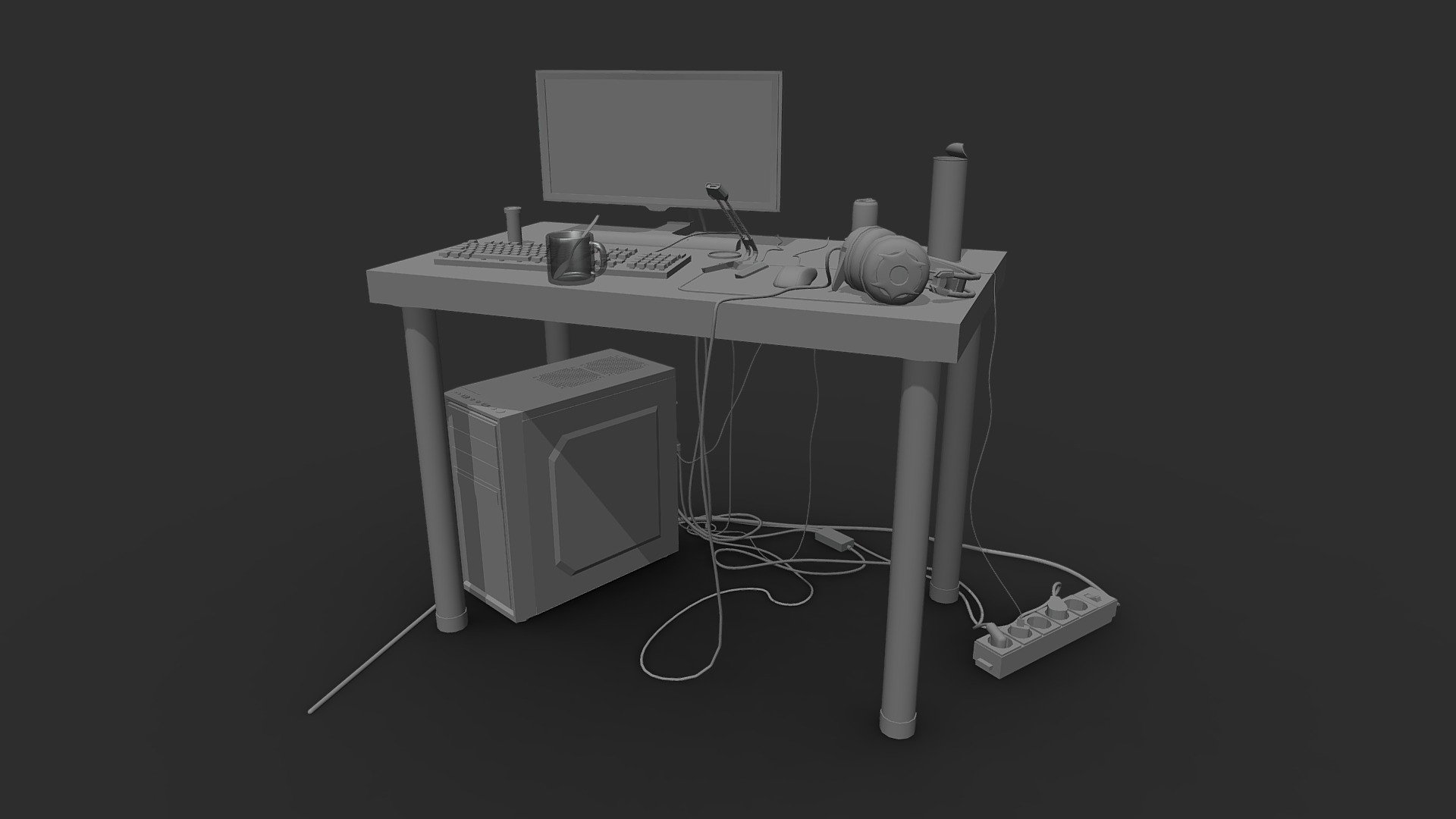 Draft Pc 3d Model By Gooseg489 2e6257b Sketchfab