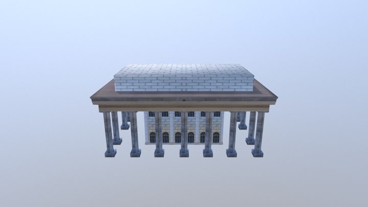 RTS Bank Building 3D Model
