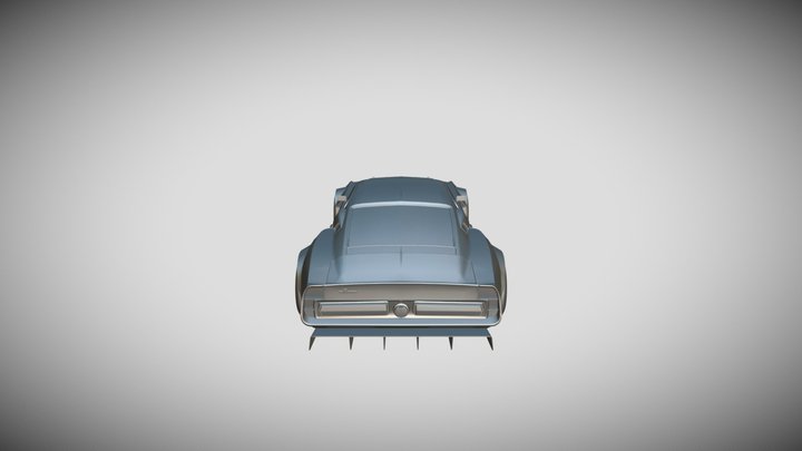 Ford-mustang-bodykit-printable 3D Model