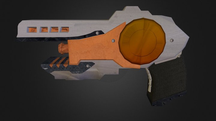 Flash Gun 3D Model