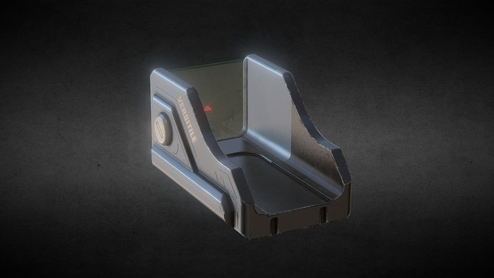 High quality PBR reflex sight FREE – Free 3D Model STL