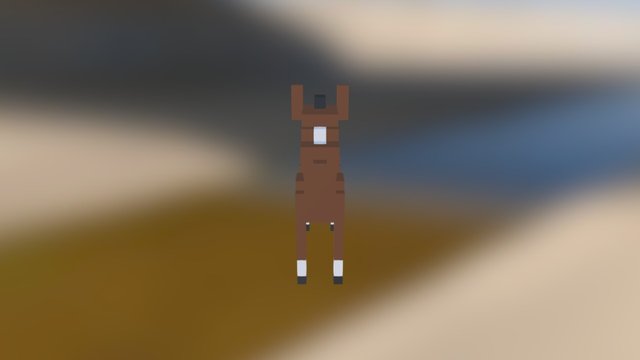 Horse 3D Model