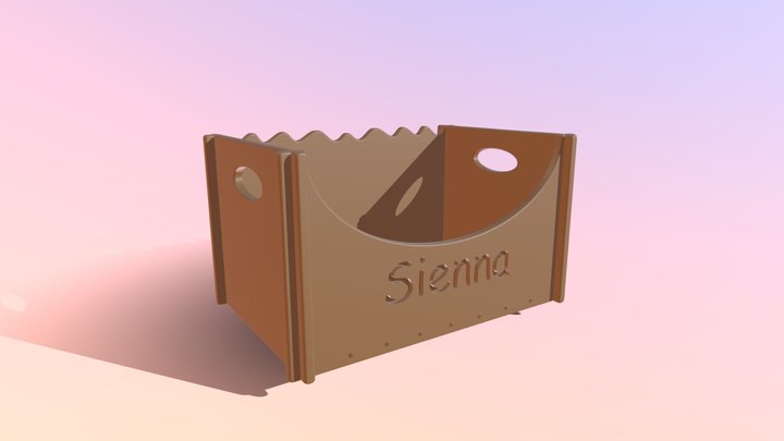 Sienna's Toy Bin 3D Model