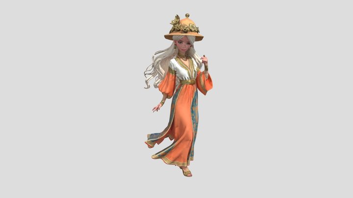 Hi 3D Model