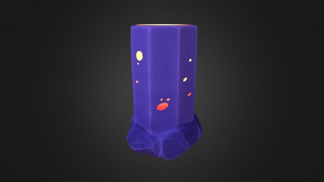 Stella - Lava Area Multipurpose Rock 3D Model