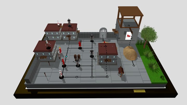 Assassin's Creed Brotherhood GO - Level 2 3D Model