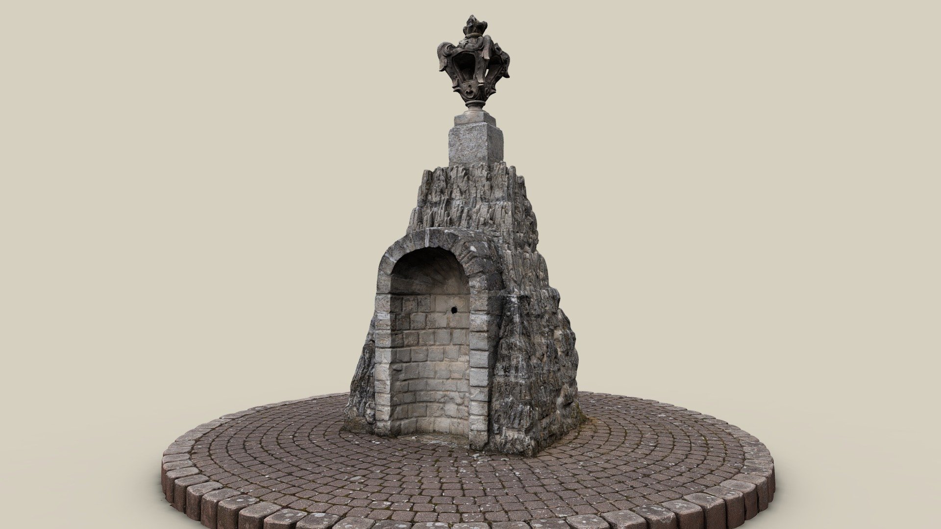 Brunnen — Sketchfab embed 3D viewer