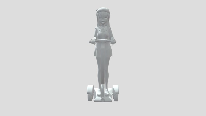 Miyubi Shishio #獣生ミユビ Modelo 3D 3D Model