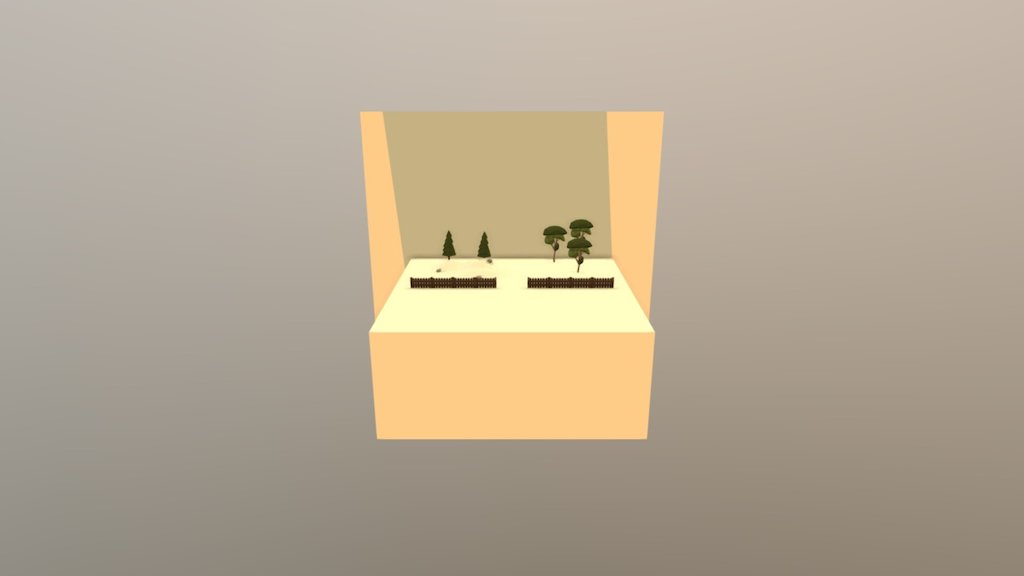 Low poly scene