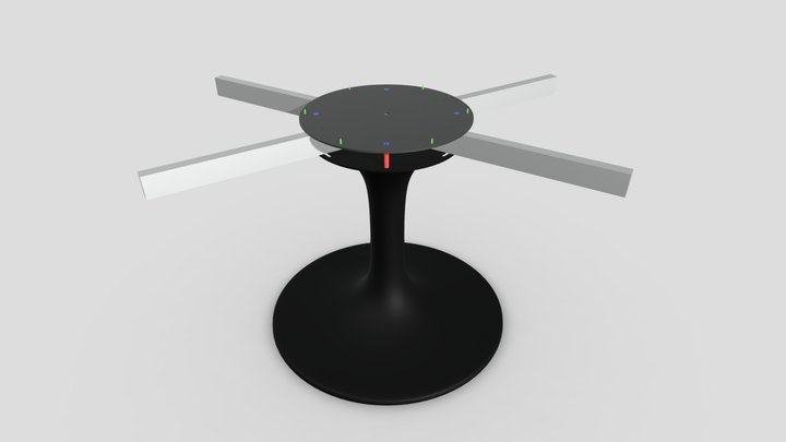 Tulipo Base_New Design 2b 3D Model