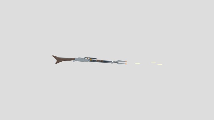 Arma Mandalorian 3D Model