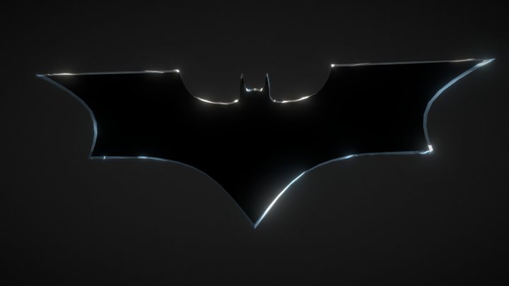Batman The Dark Knight Batarang 3D Model