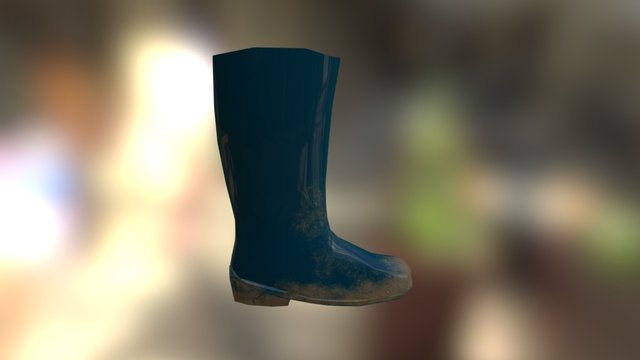 Gumboot 3D Model