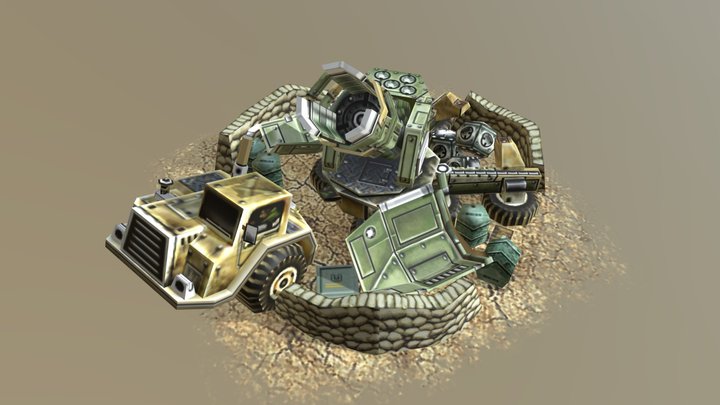 Recycler China-Tier 2 3D Model