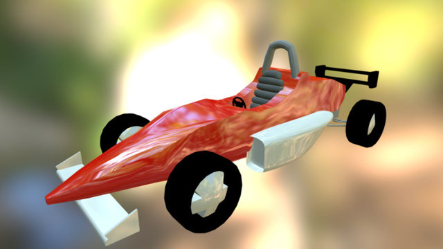 Skip Barber Car 3D Model