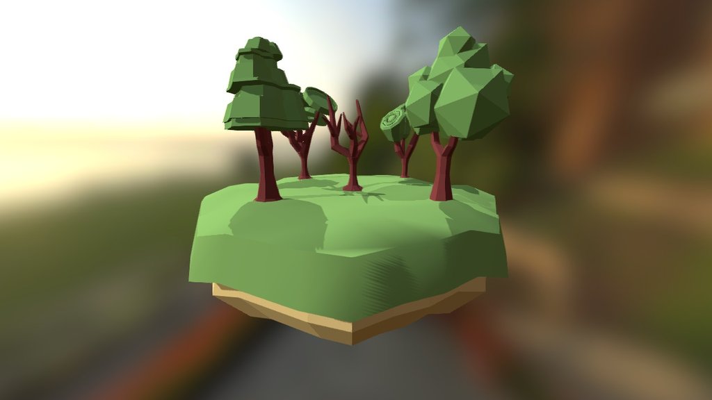 Low Poly Trees - Download Free 3D model by reymarch [2e70c34] - Sketchfab