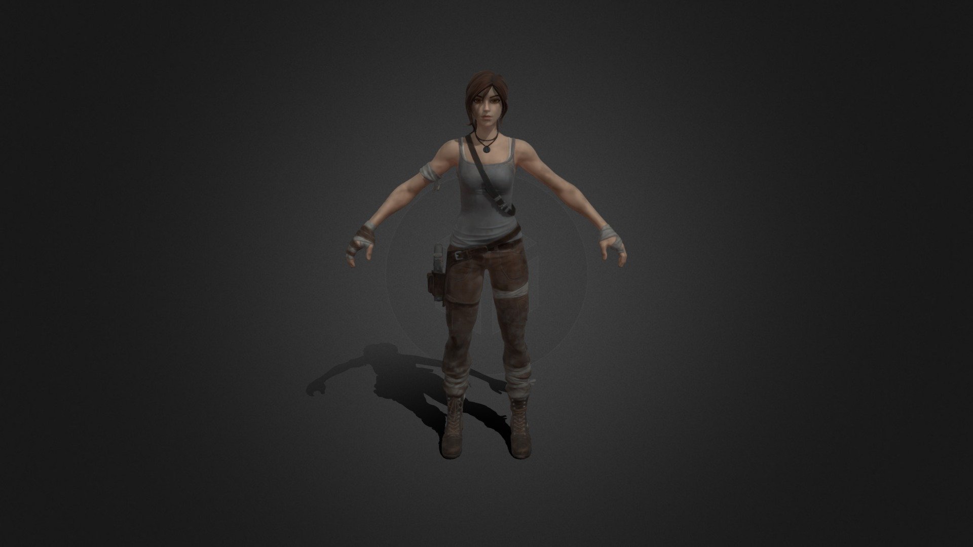 Lara Croft - Default Style - Download Free 3D model by Yxboireal  (@Yeboireal) [2e729e1]