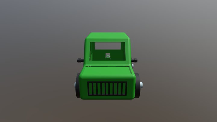 Jeep Toy 3D Model
