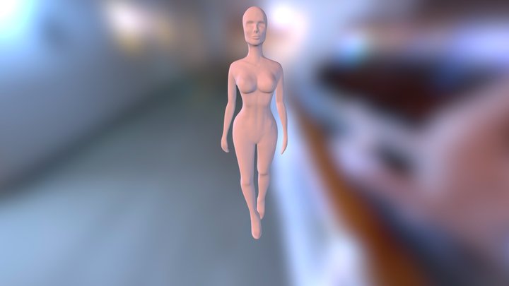 The Girl 3D Model