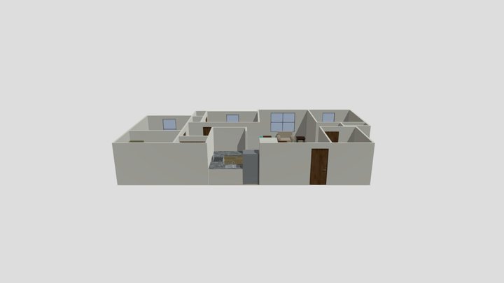 Seahawk+Landing+3+bedroom 3D Model