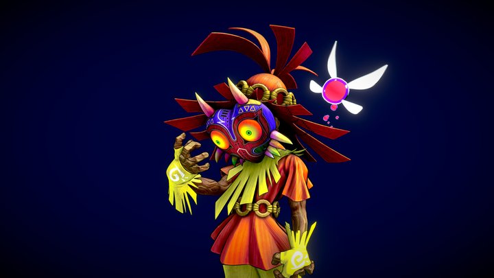 Skullkid Majora's Mask 3D Model