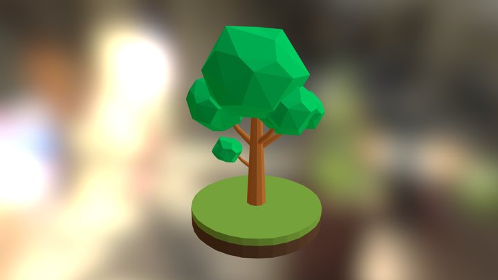 Tree Low Poly #01 3D Model
