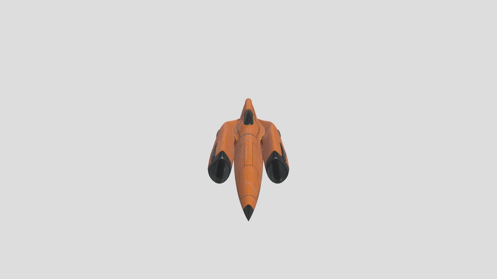 Scifi Racer Spacecraft