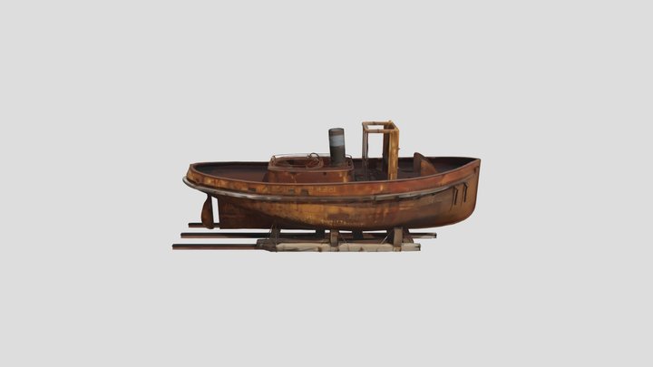 Chata N°13 – Barcaza histórica Swift – Gratis 3D-model STL