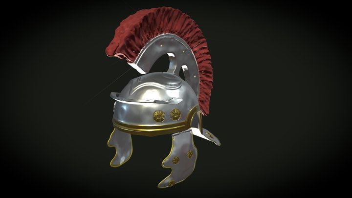 Roman Helmet 3D Model