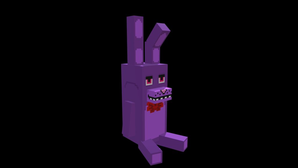 FNAF 8-Bit Plushies By Toychicaplayz - A 3D model collection by Not ...