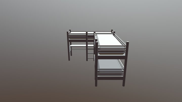 Bed 3D Model
