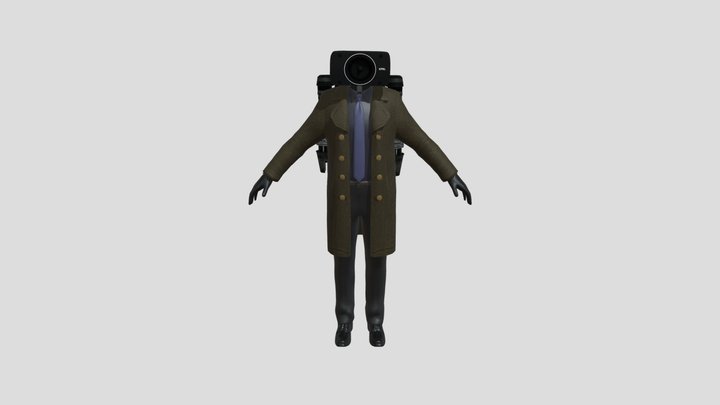 Speaker Detective 3D Model