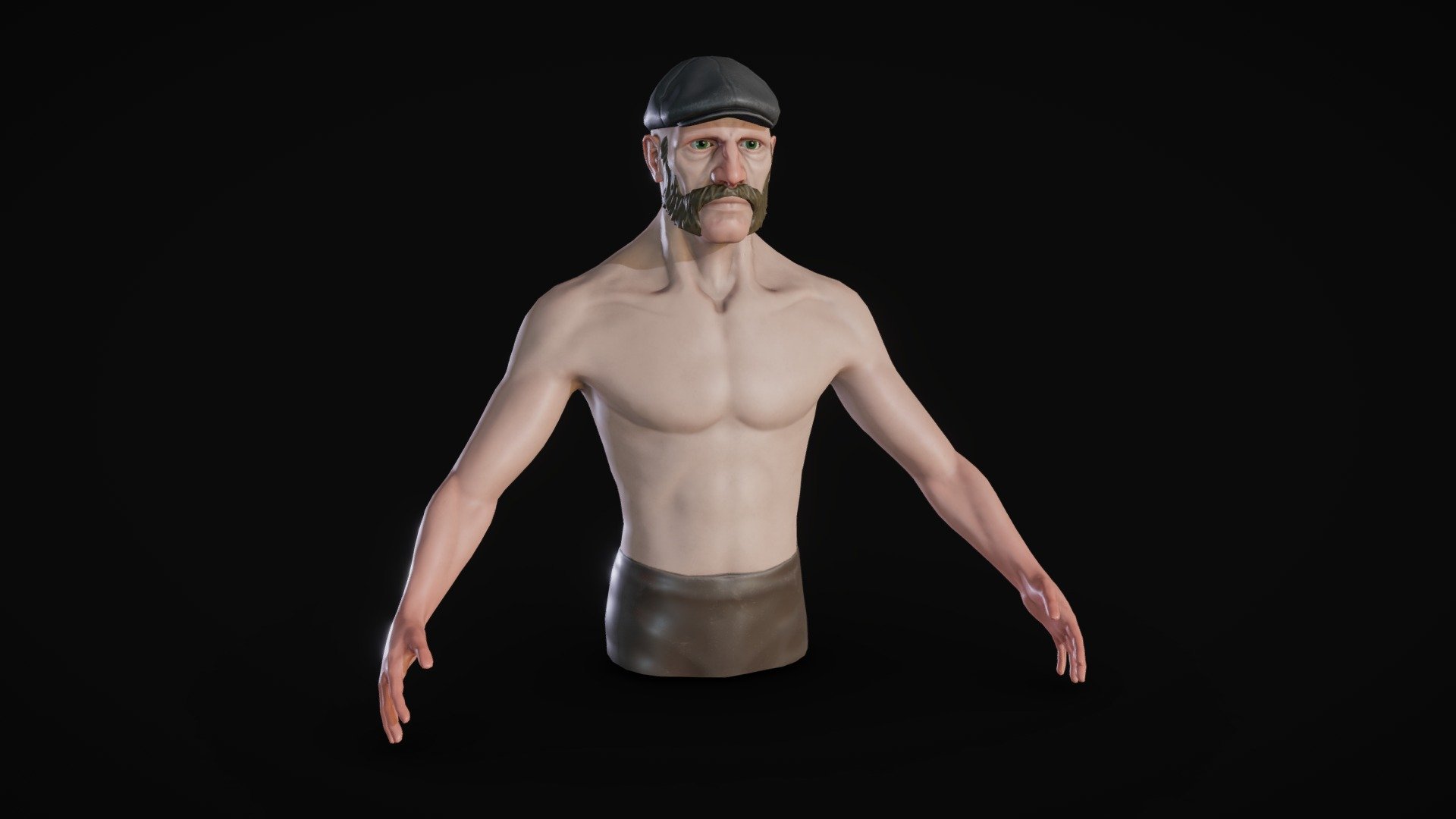 Low Poly Stylized Character Sculpt