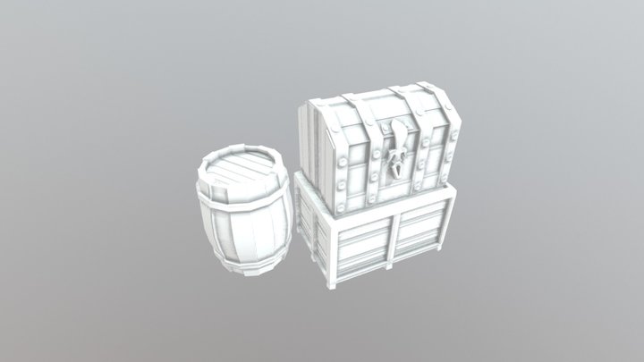 Treasure Collection 3D Model