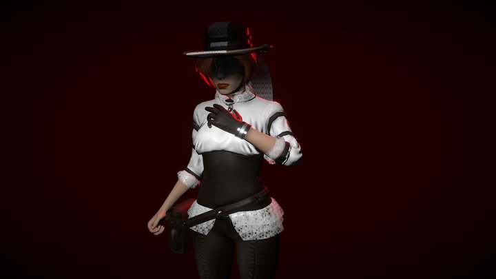 The Mysterious Character From Sleeper 2 3D Model