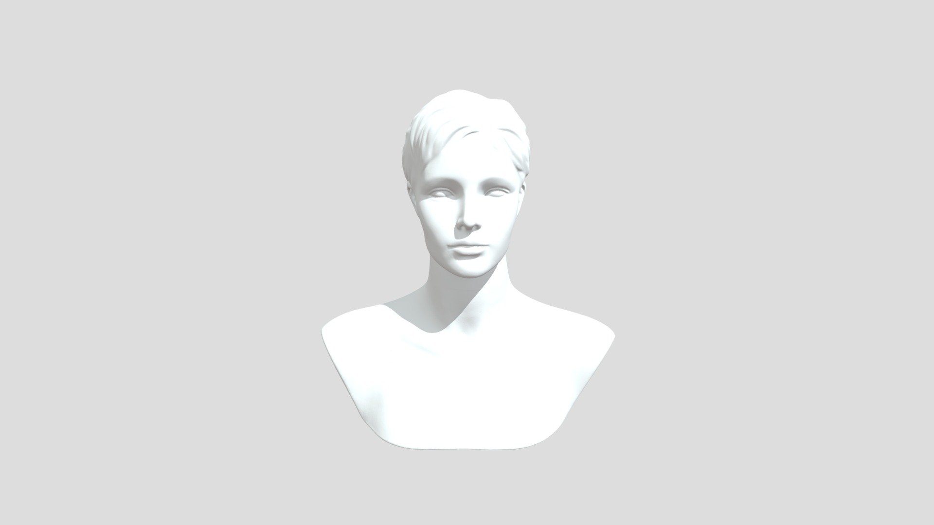 female mannequin head - 3D model by toebi-arts [2e796df] - Sketchfab