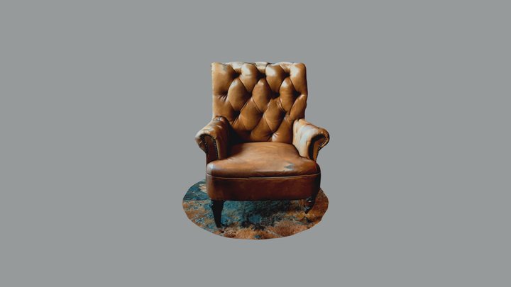 Arm chair #2 3D Model