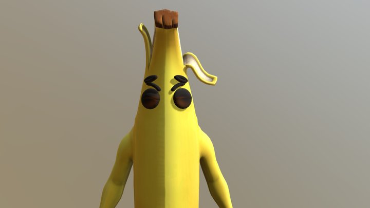 Fortnite - Peely 3D Model
